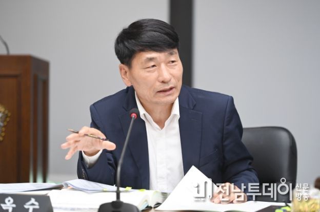 광주 서구 김옥수 의원이 상임위 회의에서 발언하고 있다. (사진 = 김옥수 의원 제공)