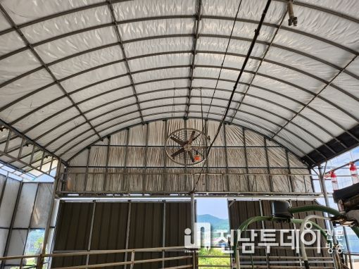 축사환풍기 설치 사진