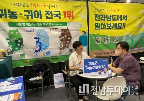 고흥군, ‘성공귀농행복귀촌 박람회’ 참가...도시민 유치 총력