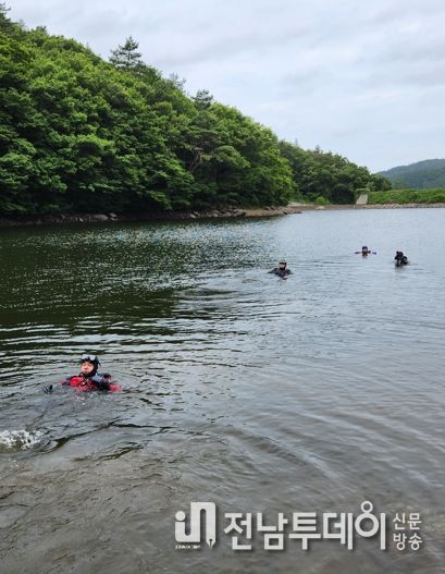 진도소방서, 여름철 수난사고 대비 특별구조훈련 실시