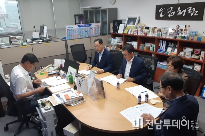 명현관 해남군수“기업도시내 초중등 외국교육기관 설립”법률개정 건의