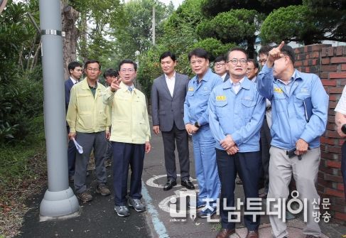 정인화 광양시장, 주요 사업장 점검 ‘현장·소통행정 강조’
