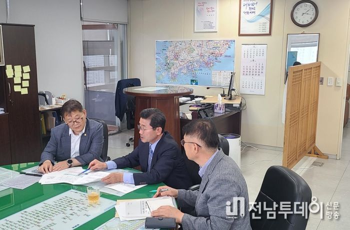 정인화 광양시장, 전남도지사 만나 현안사업 건의