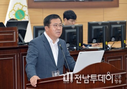 광양시의회, 제320회 임시회 시정질문 실시