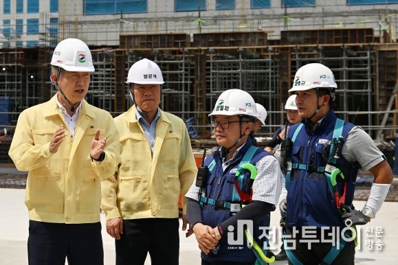 광주 서구, 공사현장 안전점검 “빈틈없이”