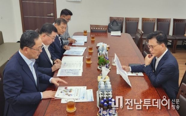 시급한 해남고속도로 예타선정 등 사업 건의, 국회 방문