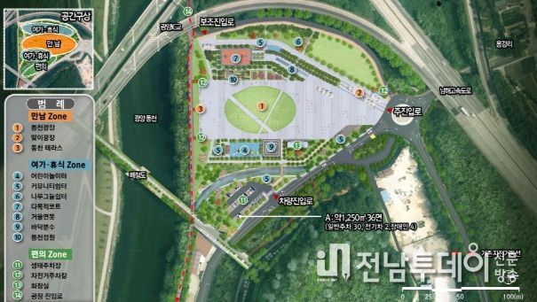 광양시, 동천 경관광장 조성 ‘박차’