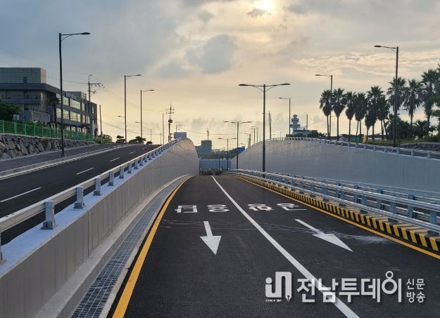 제주국제공항 지하차도 임시 개통