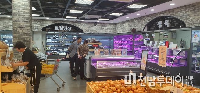 해남군 로컬푸드 직매장 매출 50억원 달성