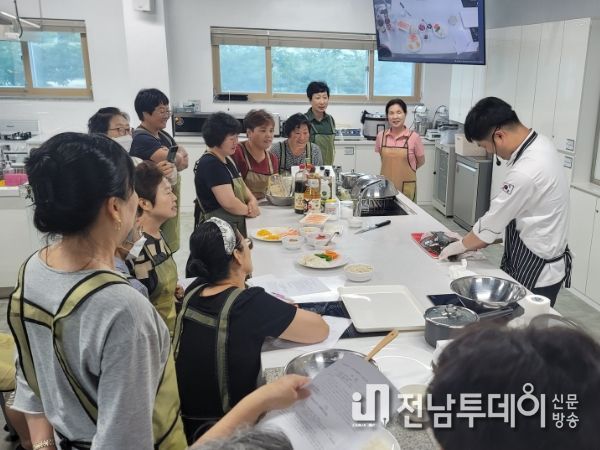 함평군, ‘글로벌 음식문화 체험 교육’ 성료