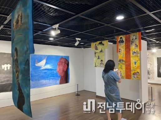 전남국제수묵비엔날레 관람