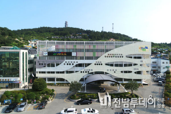 완도군청 전경