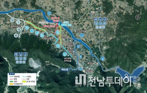 해남군, 삼산 구림 소하천 정비사업 행안부 재해예방사업 선정