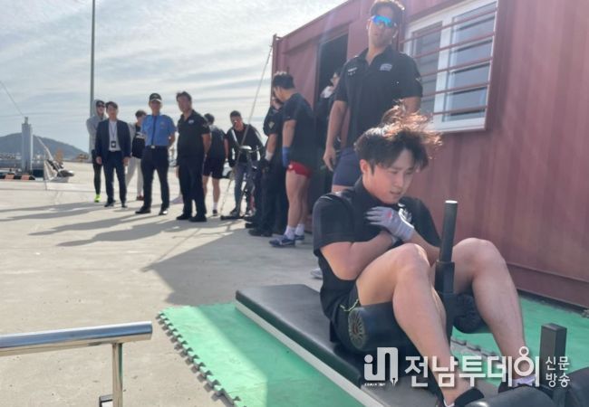 완도해경, ‘강철 같은 체력’ 구조직별 경찰관 체력검정 실시