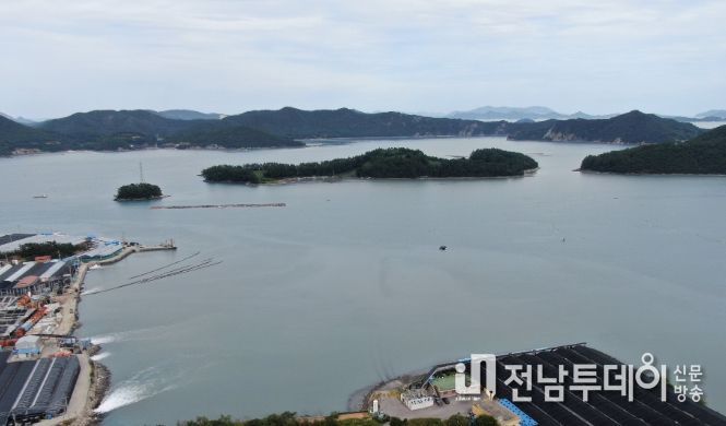 고금면 넙도 전경