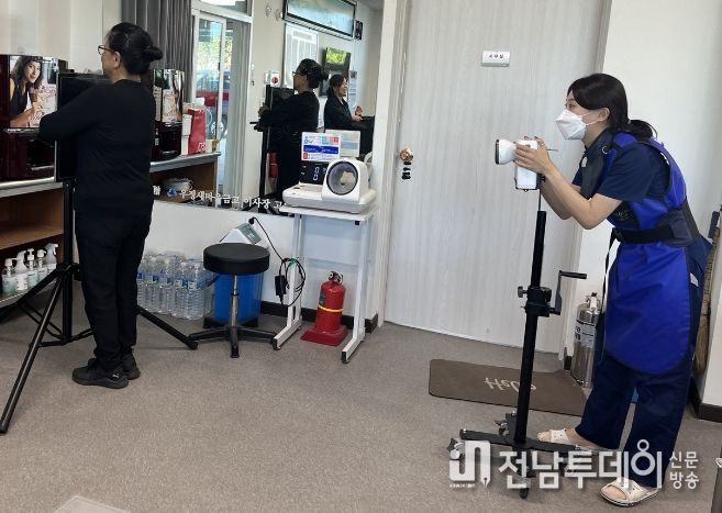 찾아가는 노인 결핵검진