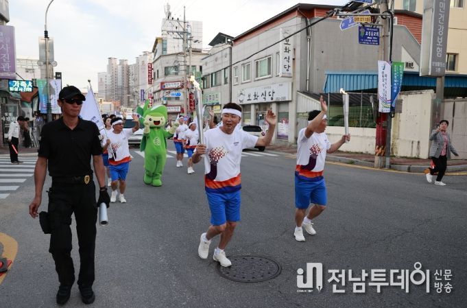 제104회 전국체전 보성군 녹차몬도 함께해요