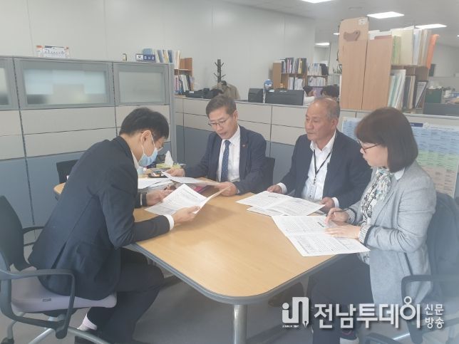안우진 제주시 부시장, 국비확보 위해 행정안전부 방문