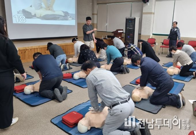 ‘심폐소생술 및 응급처치’교육