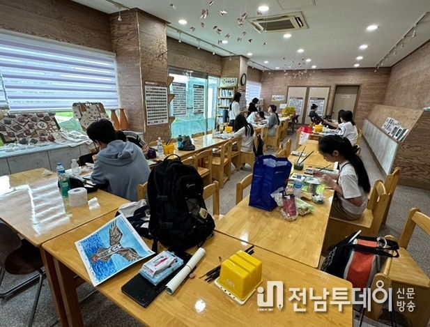 2023년 멸종위기 야생생물 그림그리기 대회 전경