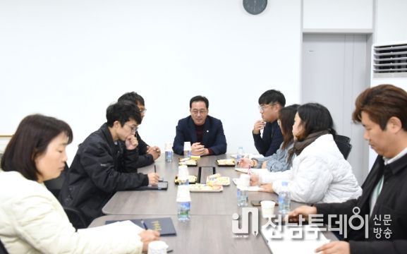 담양군의회, 담양군 4-H 연합회와 간담회 개최