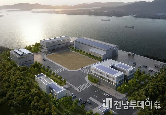 남항 친환경선박 연구인프라 조감도(안)