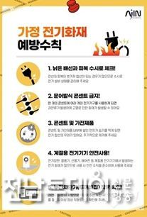 장흥소방서, 올 겨울 전기화재예방 당부