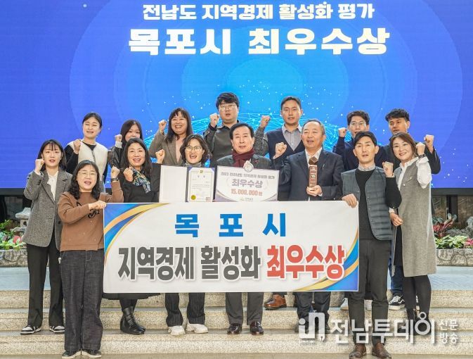 전남도 지역경제활성화 평가결과 최우수상