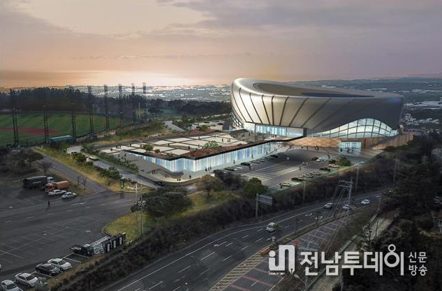 종합체육관 전경