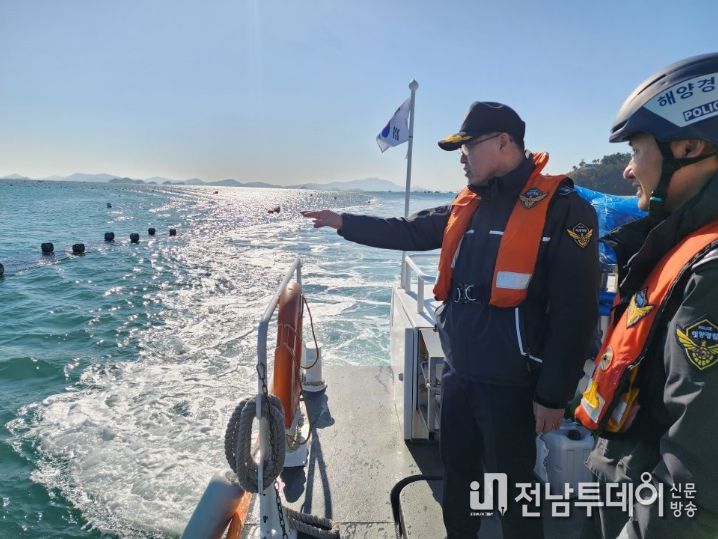 완도해경, 지휘관 최일선 파출소 현장 치안 점검 나서다