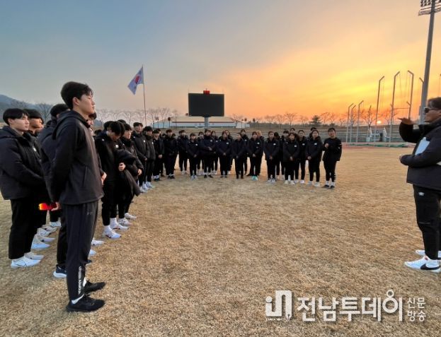 해남군은 지금! 동계 전지훈련 열기로‘후끈’