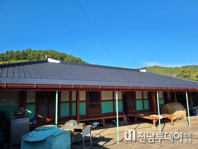 슬레이트 지붕 개량 후 모습