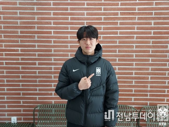 남자 U-16 대표팀의 김도연