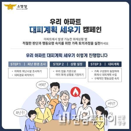 목포소방서, 아파트 화재 안전한 대비책 마련이 중요합니다.