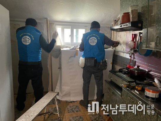 장흥읍, “우리동네 복지기동대” 새해 첫 주거환경 개선 활동 개시
