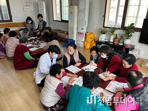 장흥군보건소 “혈관튼튼 놀이북으로 공부해요”