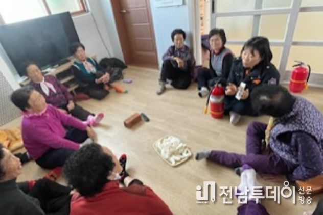 장흥소방서, 디지털 소외계층 소방안전교육 실시