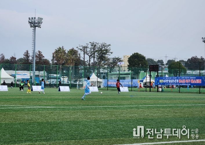 서귀포 칠십리 춘계 유소년 축구 페스티벌 경기
