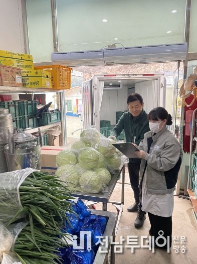 해남군, 대한조선에 로컬푸드 식재료 납품‘호평’
