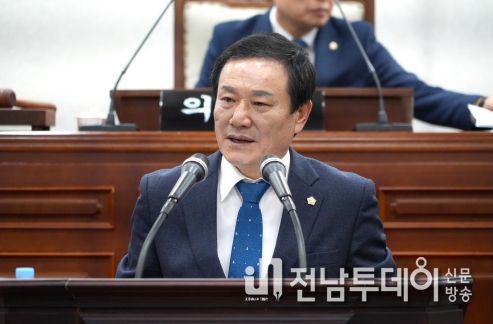 김기용 장흥군의원, 겨울철 기상이변에 농업 피해 대책 마련 촉구 5분자유발언