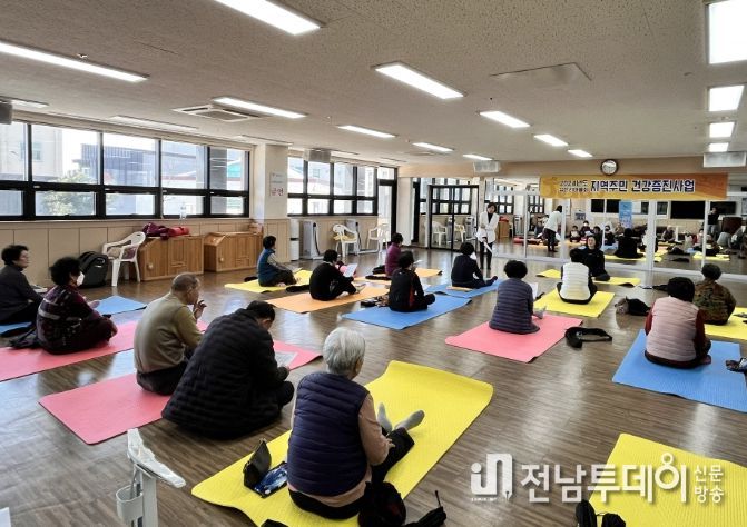 동부보건소 성산노인회 생활터 건강교육