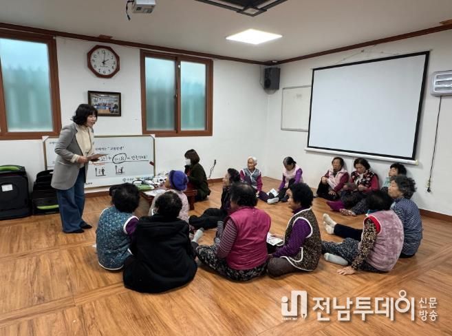 곡성군, 동절기 한파대비 주민 건강교실 운영