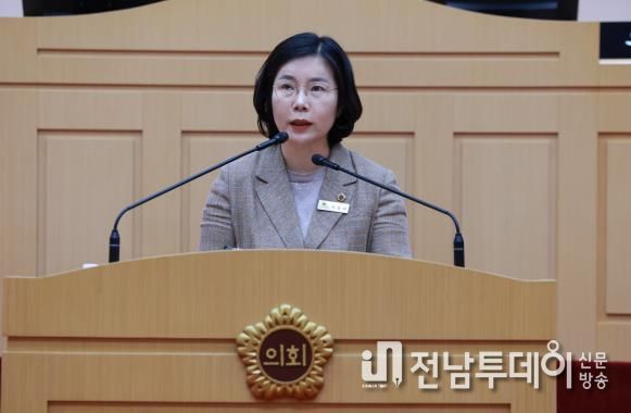 박경미 전남도의원, 광양시 위기 극복 위해 산업위기대응지역 조속 지정 촉구