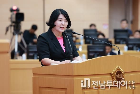 윤명희 전라남도의원, “인구감소에 전남도의 적극적인 대응 필요”