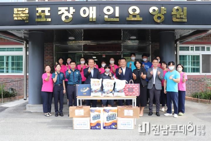 무안경찰, 추석 명절 맞이 사회복지시설에 나눔의 손길