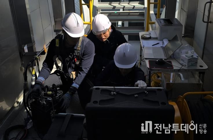 대기분야 측정분석 숙련도 평가 사진