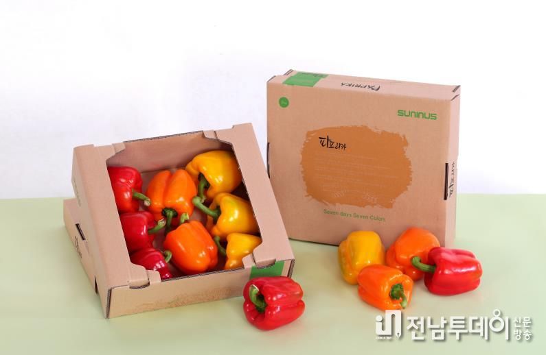 한가위 밥상에 색채를 더하는 ‘강진 파프리카’