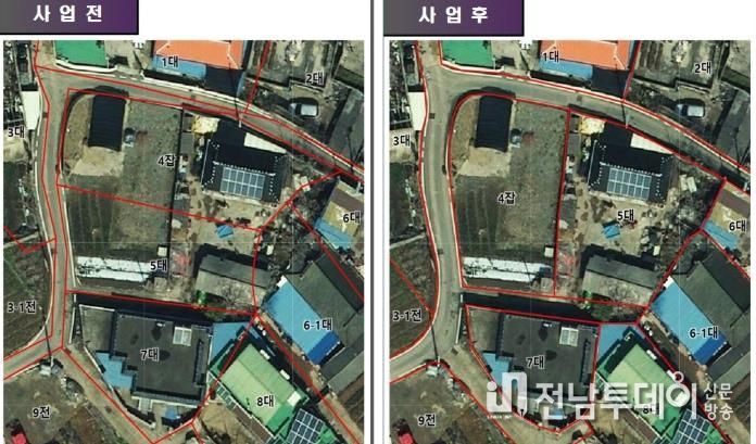 광양시, 2025년 지적재조사 사업지구 지구지정 고시