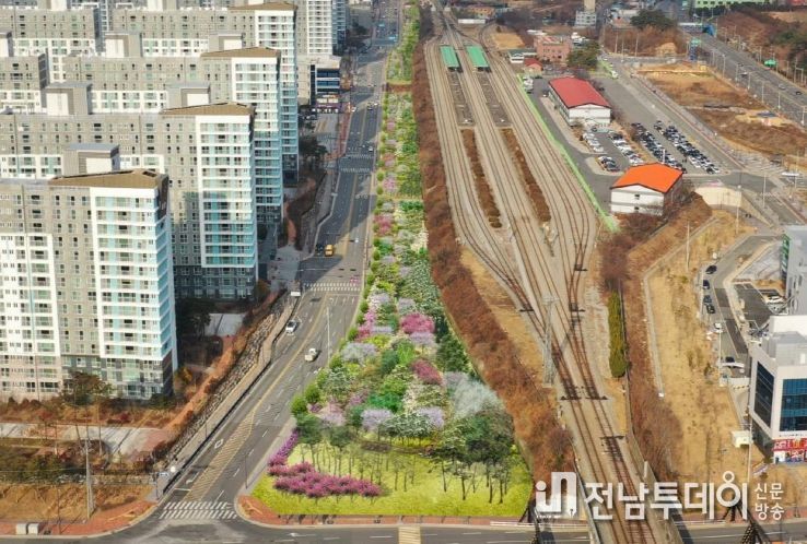 효천지구 미세먼지 차단 숲