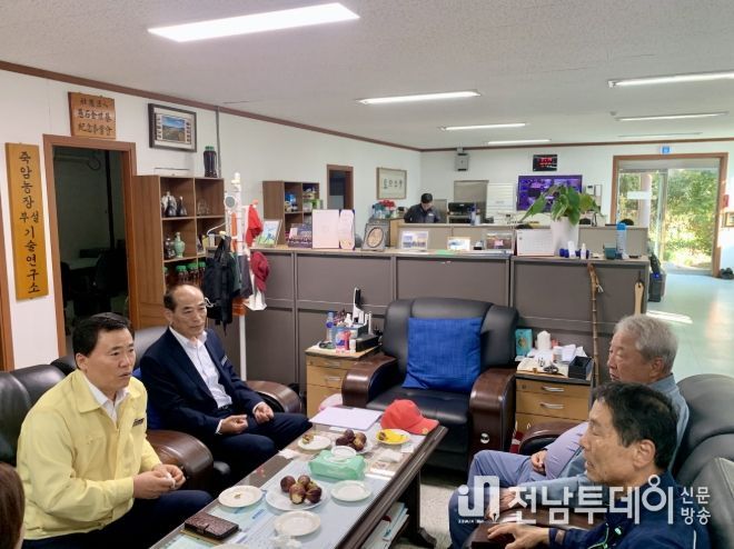 양국진 고흥부군수, 농심(農心 )을 듣다